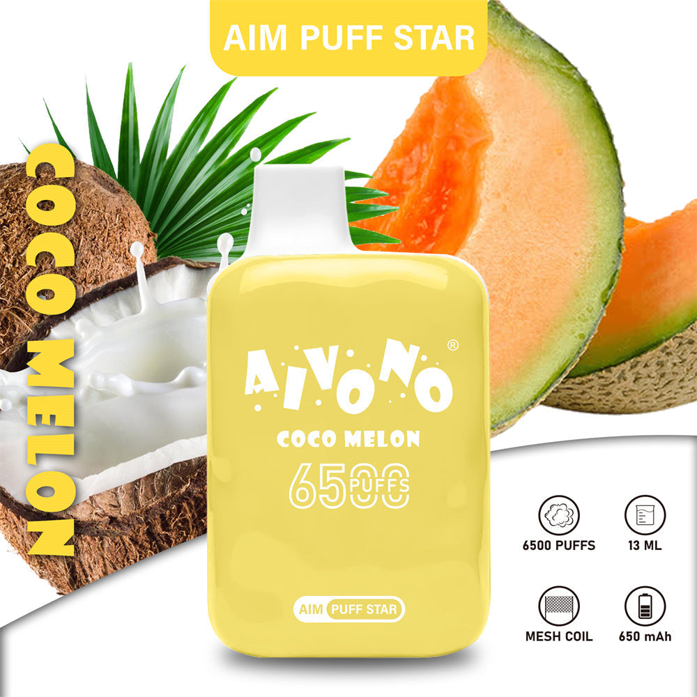 AIVONO AIM  PUFFSTAR 6500Puffs Disposable Vape Wholesale