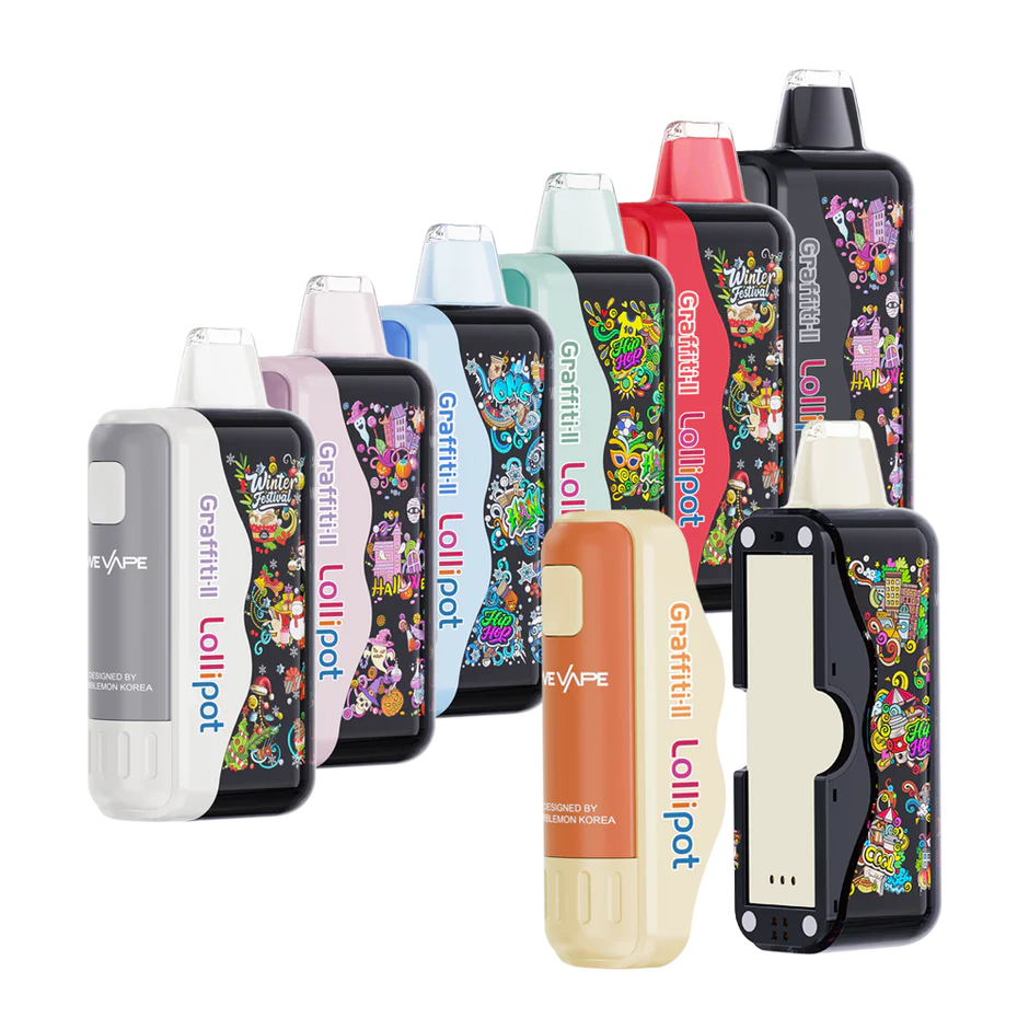 Bubblemon Graffiti 2 30000 Puffs Vape kit - Three modes are switchable