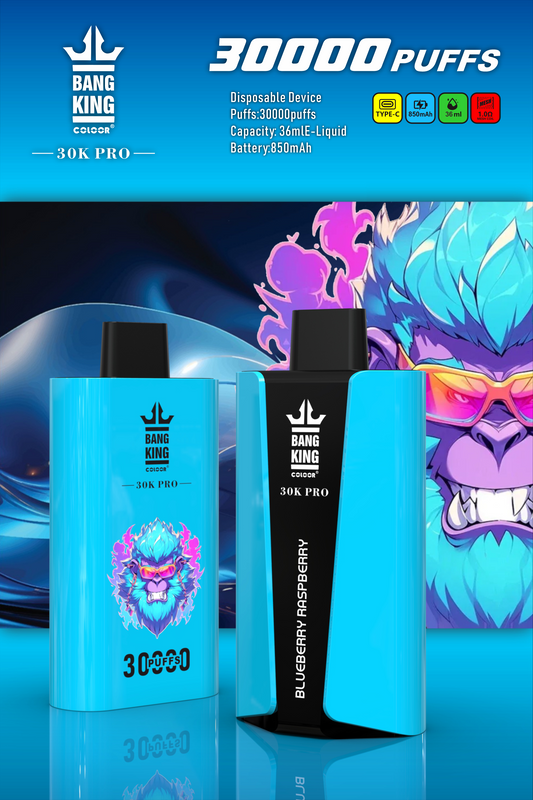 Bang King 30000 PRO 30k puffs Disposable Vape 850mah 12 Flavors