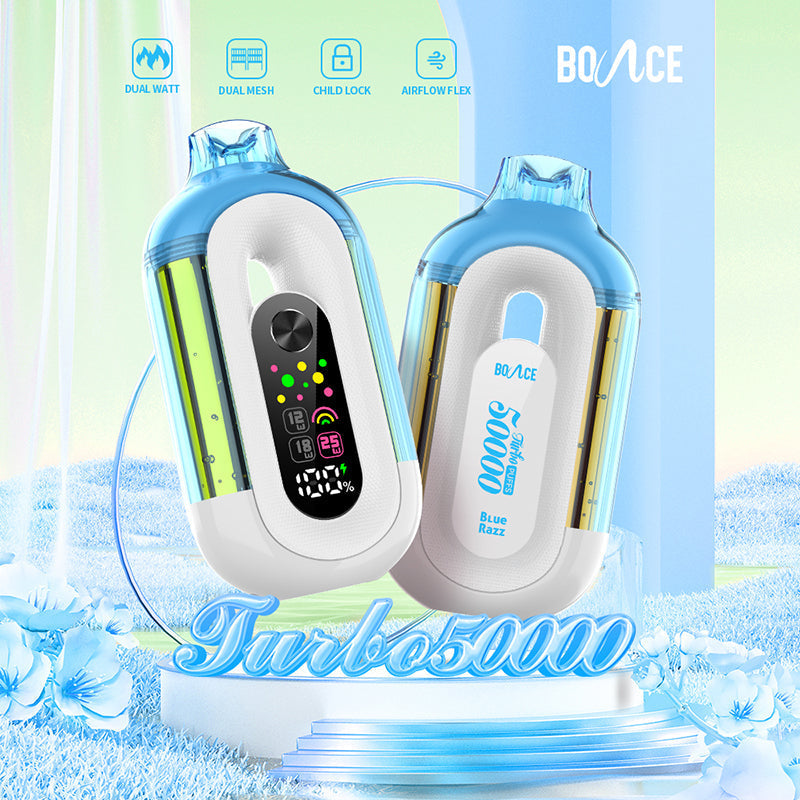 Bounce Turbo 50000 Puffs Disposable Vape Wholesale