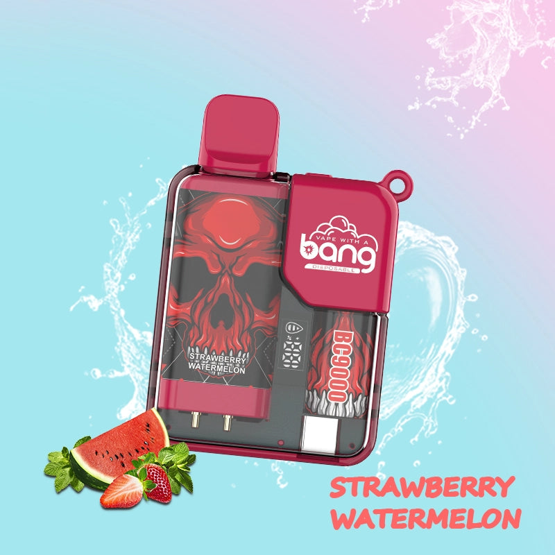 BANG Pyne 9000 Puffs Disposable Vape Wholesale-16ml E-liquid. Multiple Nicotine 12 Flavors