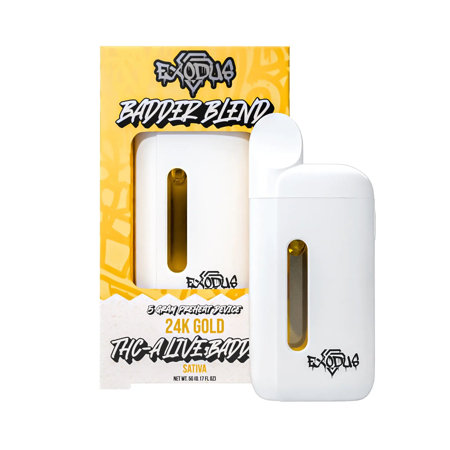 Exodus THC-A Badder Blend Einweg-Vape 5 g