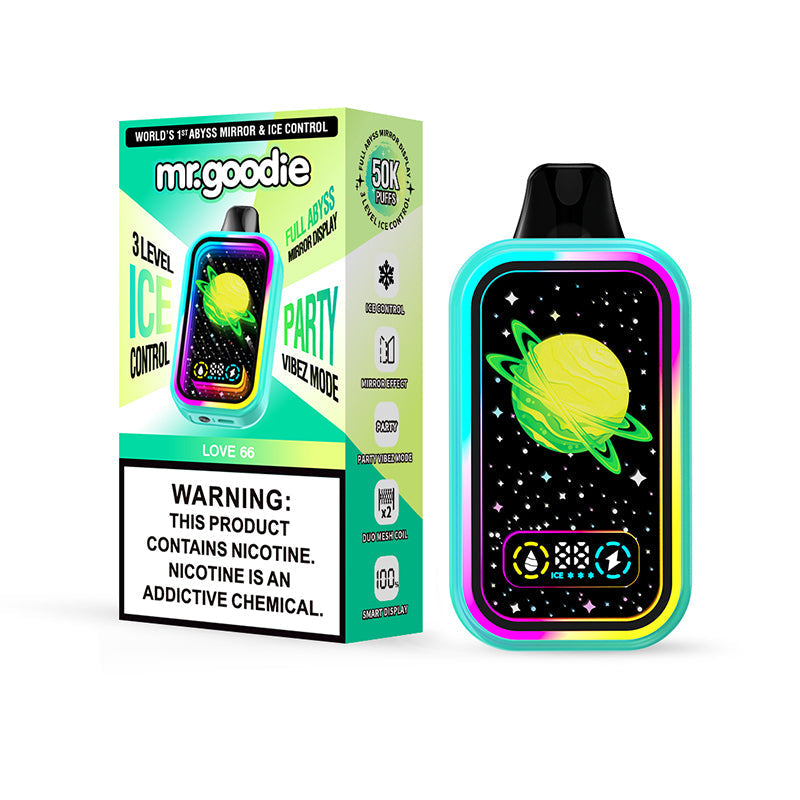 Mr.Goodie Abyss Mirror Ice Control 50000 Züge Einweg-E-Zigarette Großhandel 