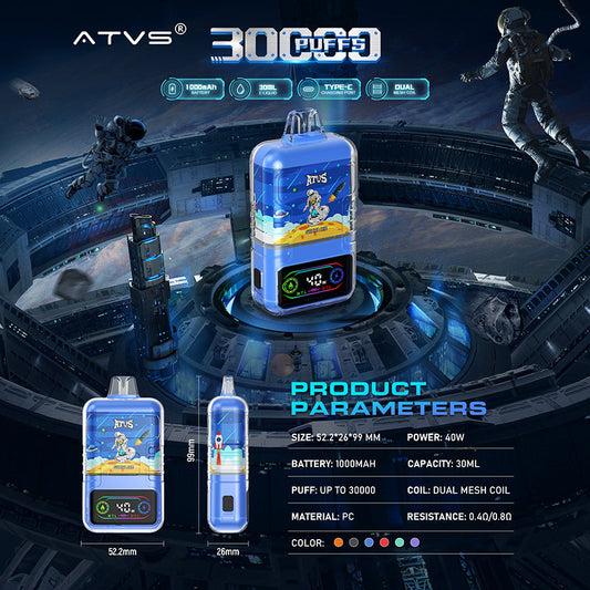 ATVS Astronaut 30000 Züge Einweg-Vape Großhandel 