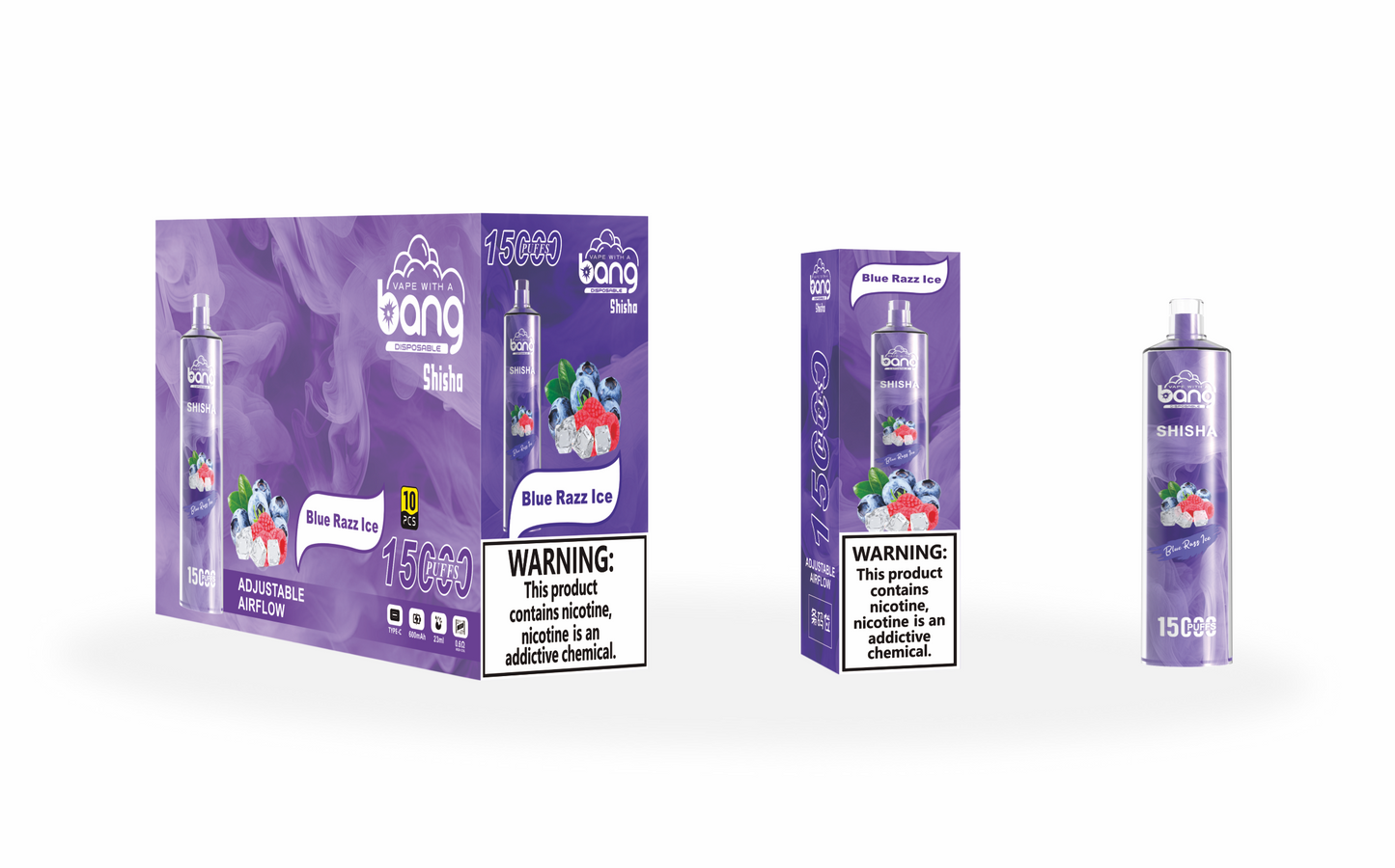 BangKing 12K Puffs Smart Full Screen Turn Ice Wholesale Disposable Vape Puff 12000k Prefilled Pod-850mAh Battery. Multiple Nicotine 12 Flavors