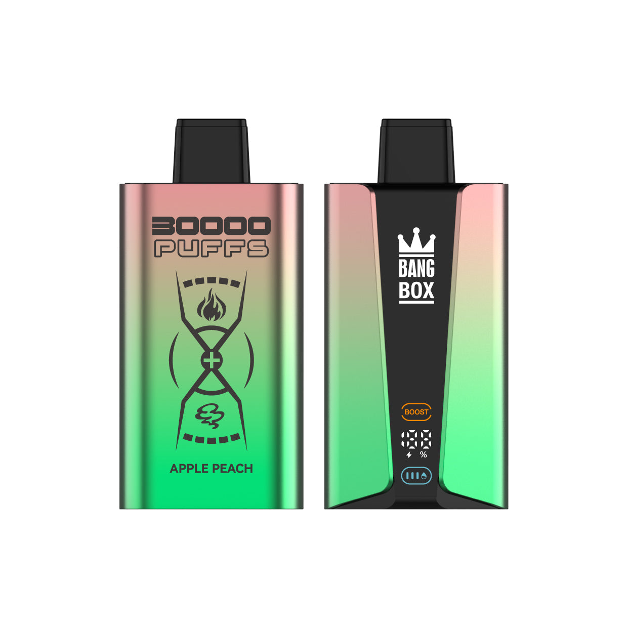 Bangbox 30000puff vape.LED Display capcity Batterya .35ML 850MAH .12 Flavor Display
