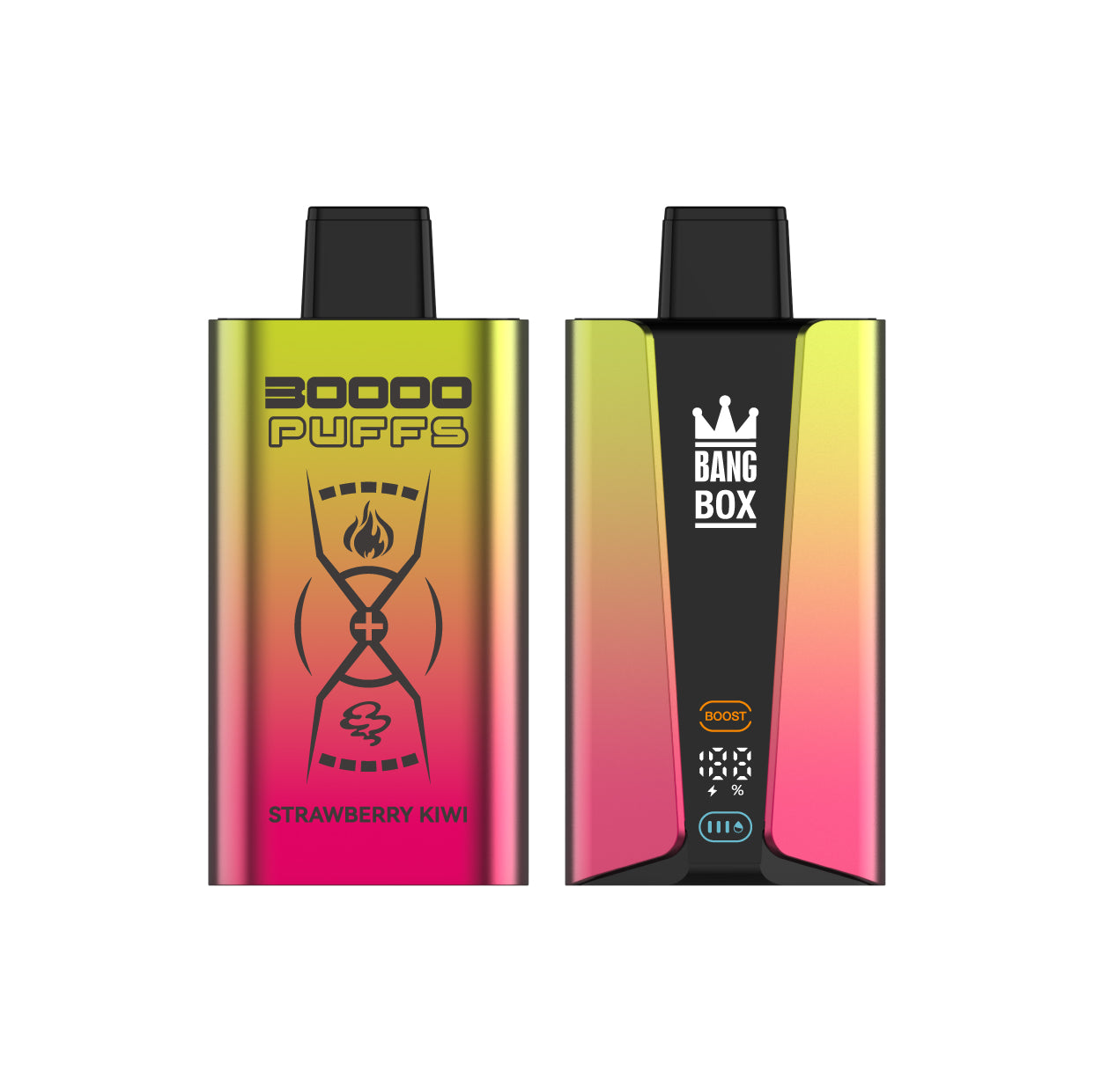 Bangbox 30000puff vape.LED Display capcity Batterya .35ML 850MAH .12 Flavor Display