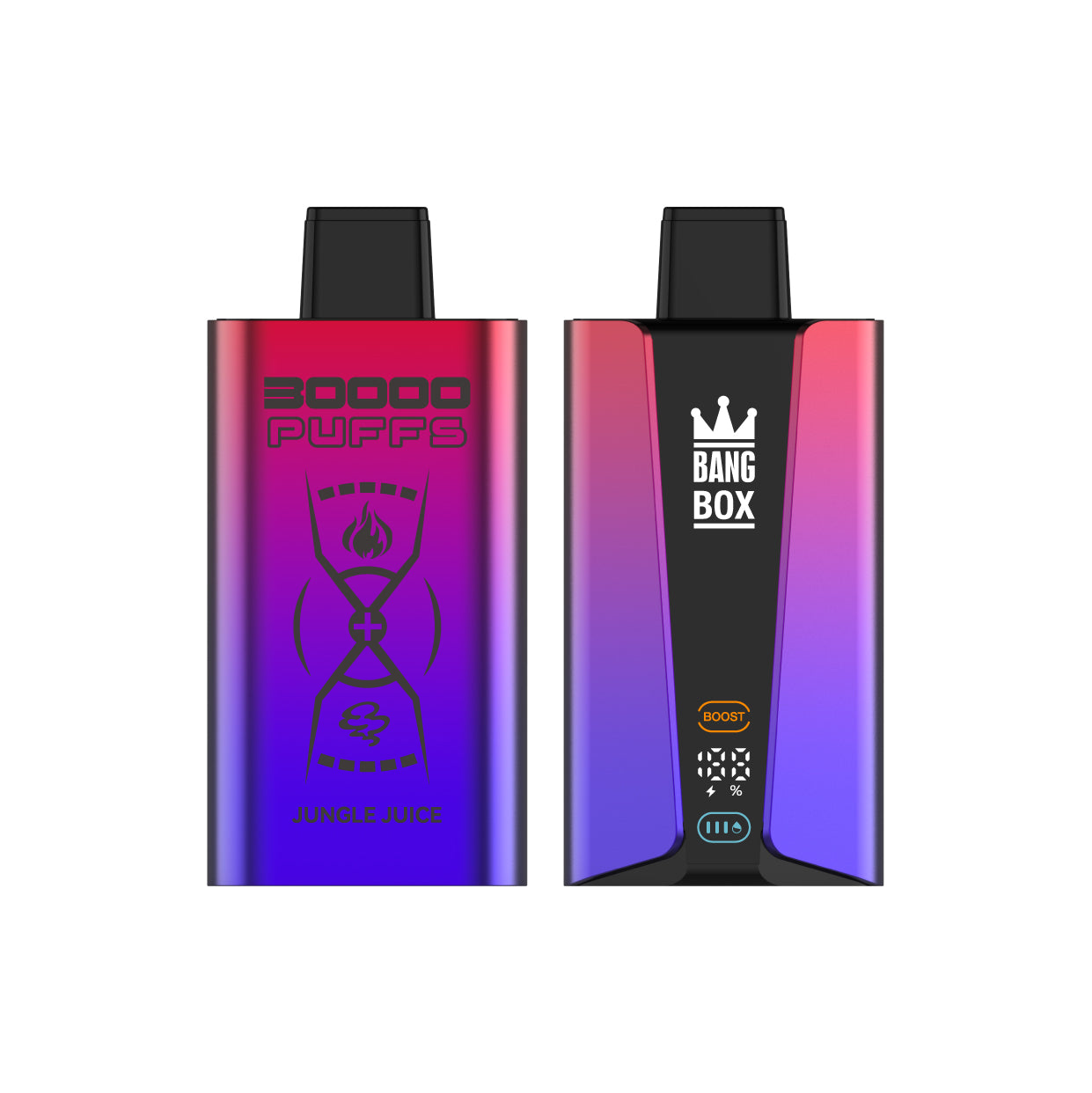 Bangbox 30000puff vape.LED Display capcity Batterya .35ML 850MAH .12 Flavor Display