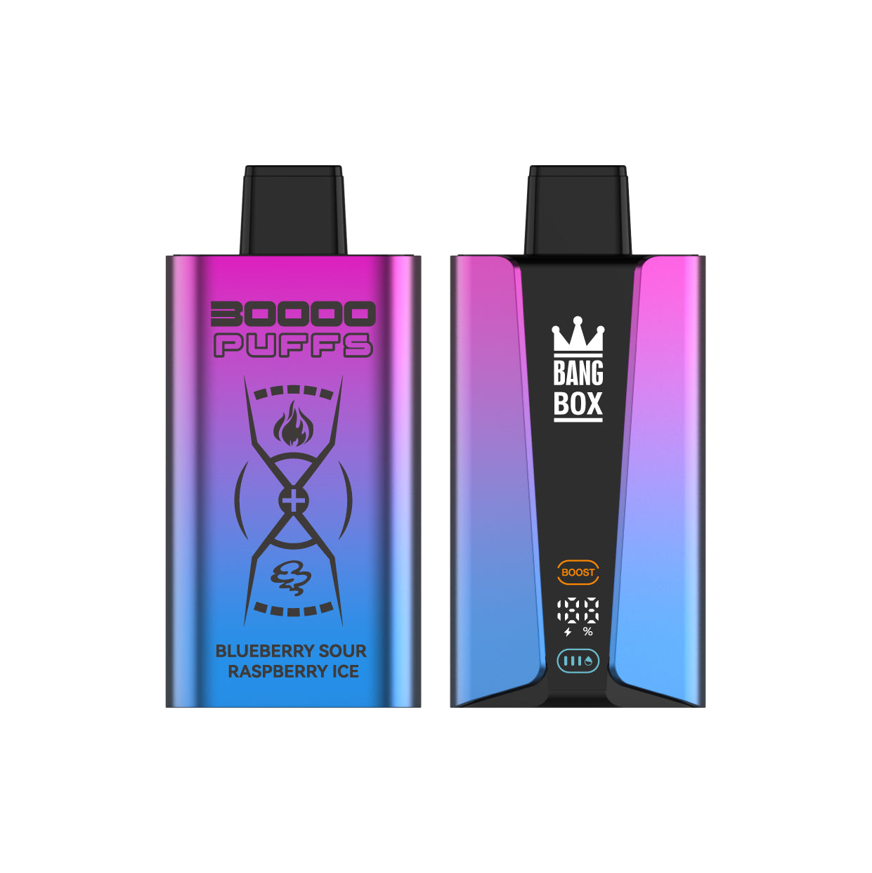 Bangbox 30000puff vape.LED Display capcity Batterya .35ML 850MAH .12 Flavor Display