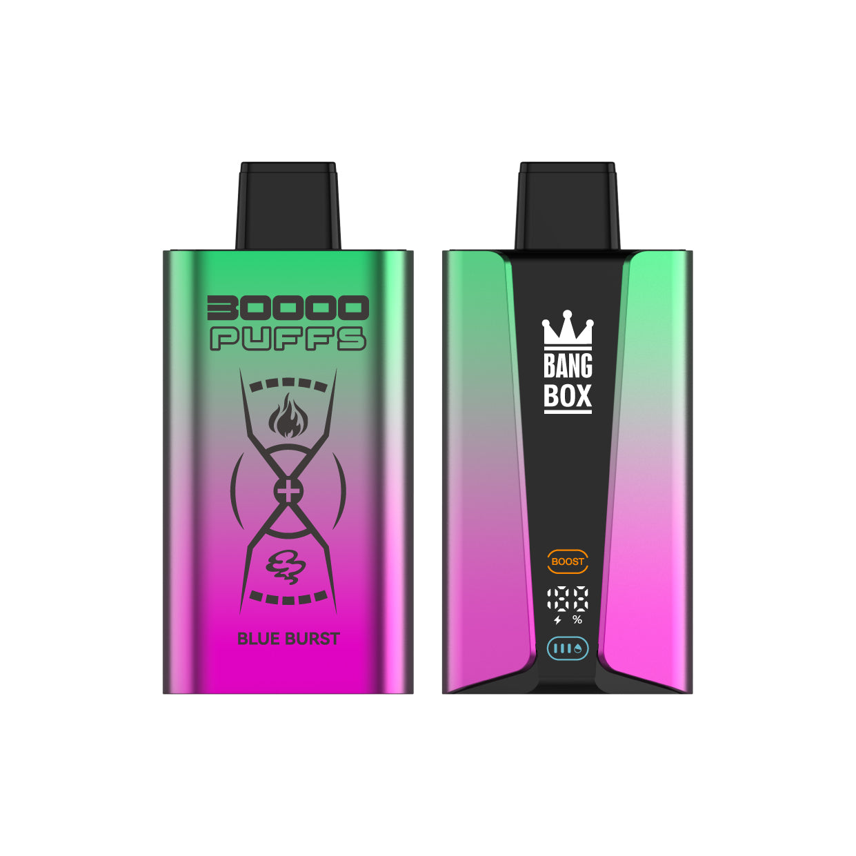 Bangbox 30000puff vape.LED Display capcity Batterya .35ML 850MAH .12 Flavor Display