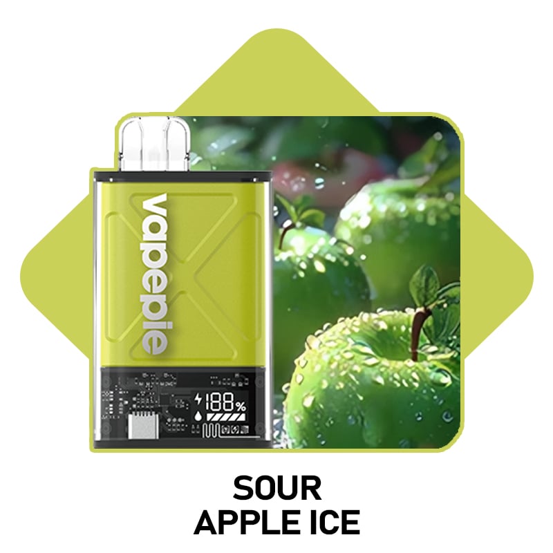 Ananas-Kokosnuss-Eis &amp; VAPEPIE Ultra 12000 Züge 