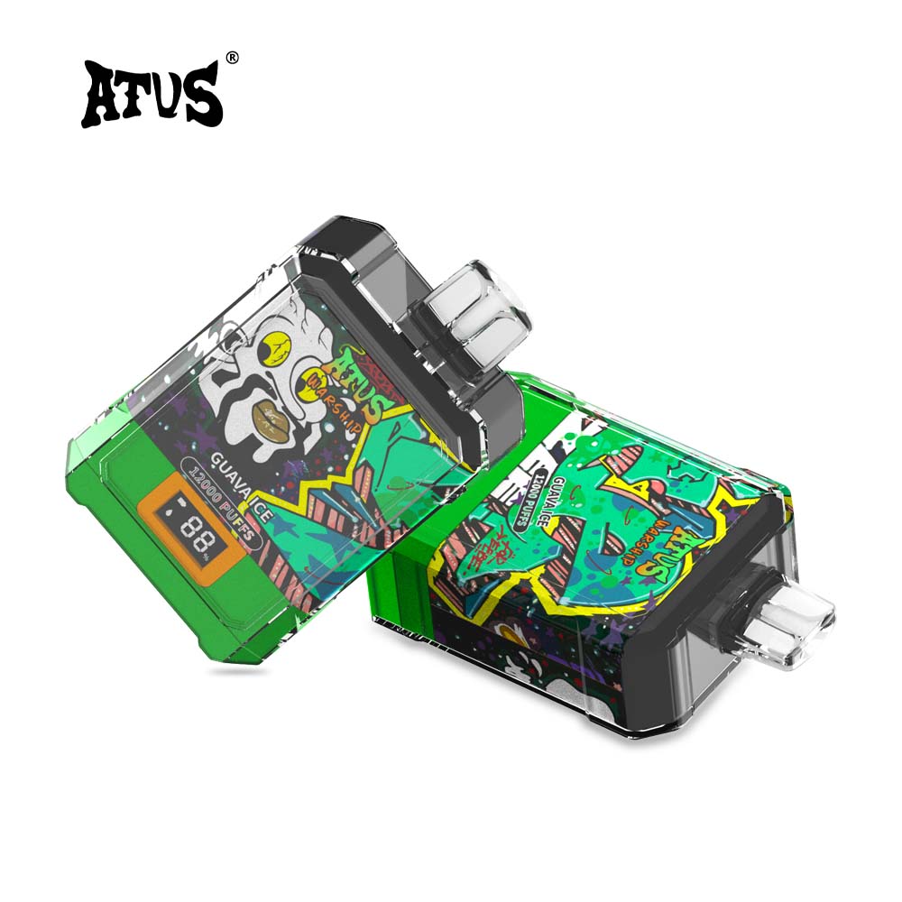 ATVS Warship 12000 Puffs Disposable Vape Wholesale-650mAh battery. 20ml E-liquid. Multiple Nicotine 16 Flavors