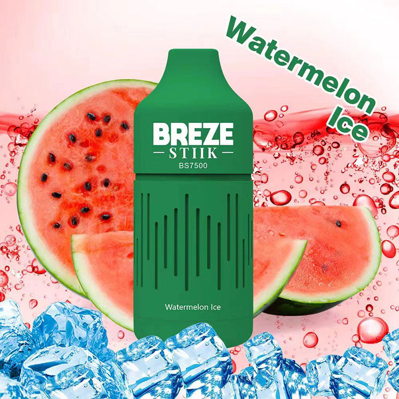 BREZE STIIK BS7500 Disposable Vape 7500 Puffs(20mg. 50mg)