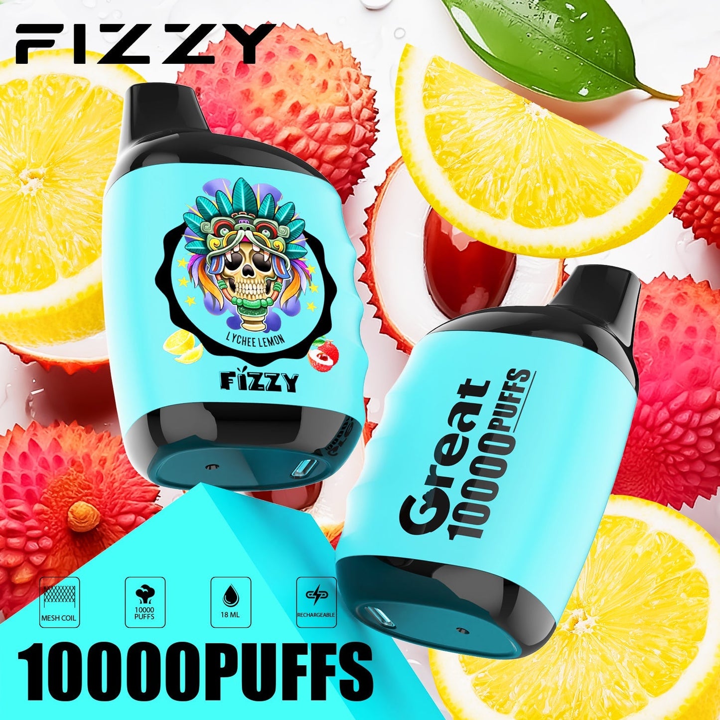 FIZZY GREAT 10000 Puffs Disposable Vape Wholesale