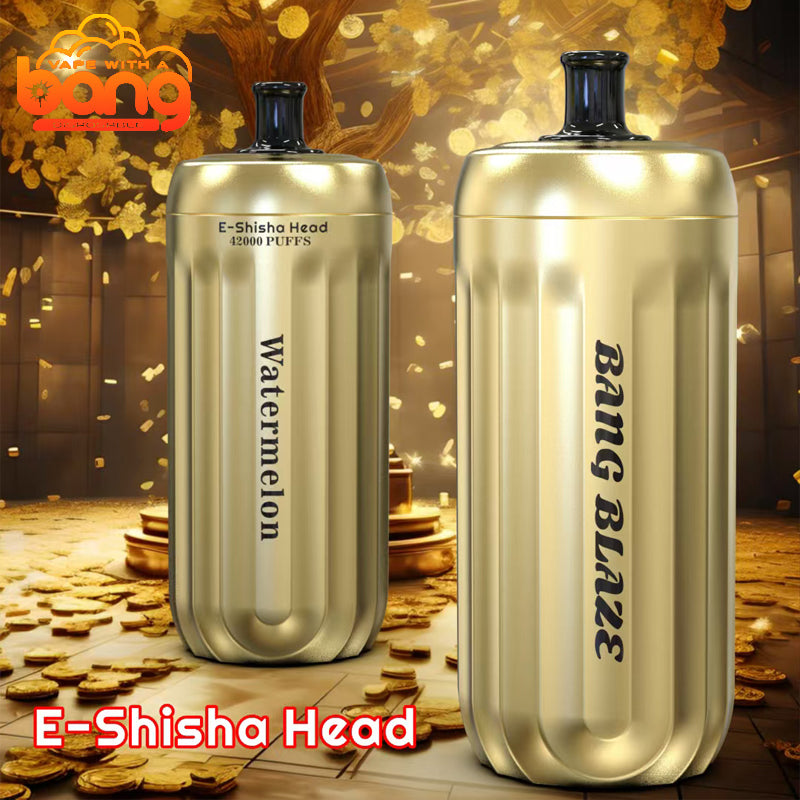 BANG E-Shisha Head 42000 Puffs Disposable Vape Wholesale-1000mAh battery. 30ml E-liquid. Multiple Nicotine 12 Flavors