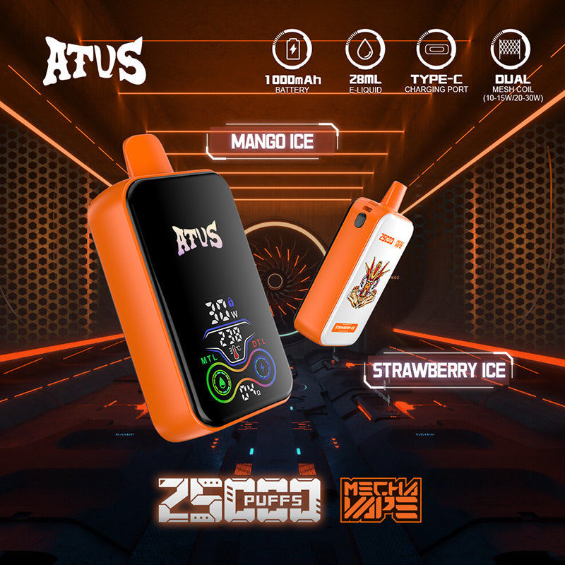 ATVS Mecha 25000 Puffs Disposable Vape Wholesale