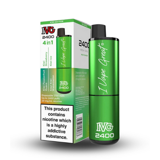 4 in 1 Kiwi Edition - IVG 2400 Disposable Kit