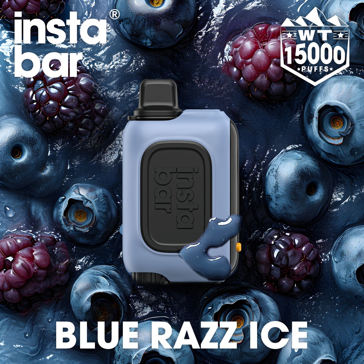 INSTABAR WT 15000 PUFFS - 10 Flavors (Over 90,000 positive reviews)