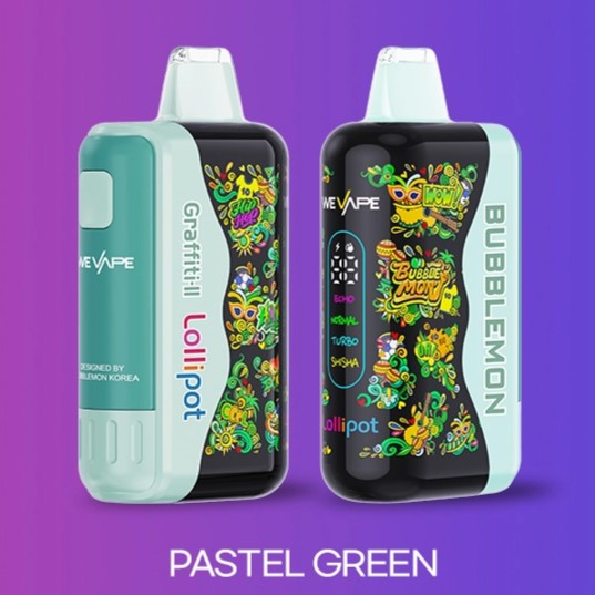 Bubblemon Graffiti 2 30000 Puffs Vape kit - Three modes are switchable