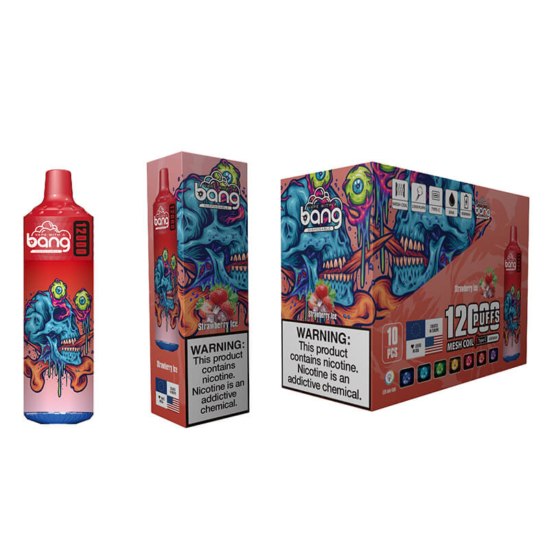 Bang disposable 12000 puff Disposable Vape 650 mAh  20 ML  20 Flavors