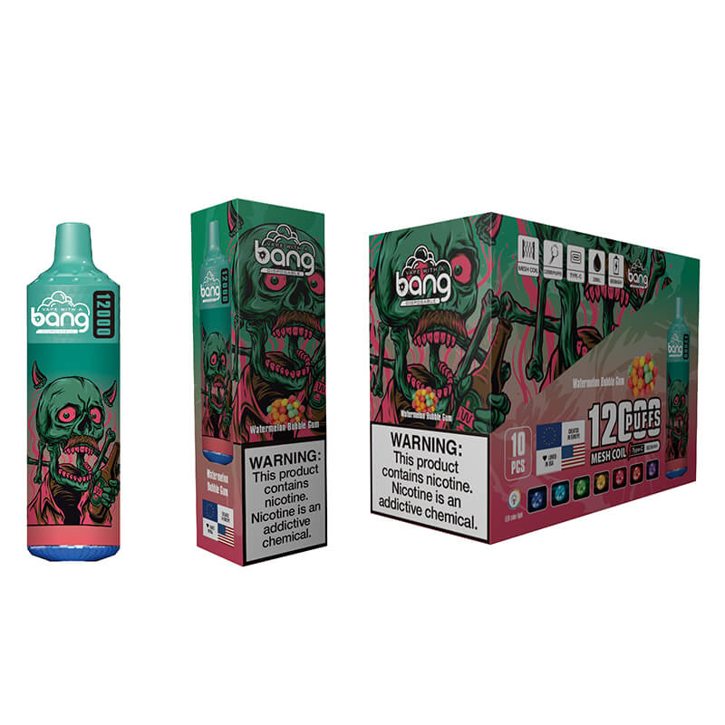 Bang disposable 12000 puff Disposable Vape 650 mAh  20 ML  20 Flavors