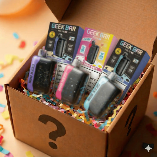 5 Pack Geek Bar Pulse X 25k Disposable Mystery Box