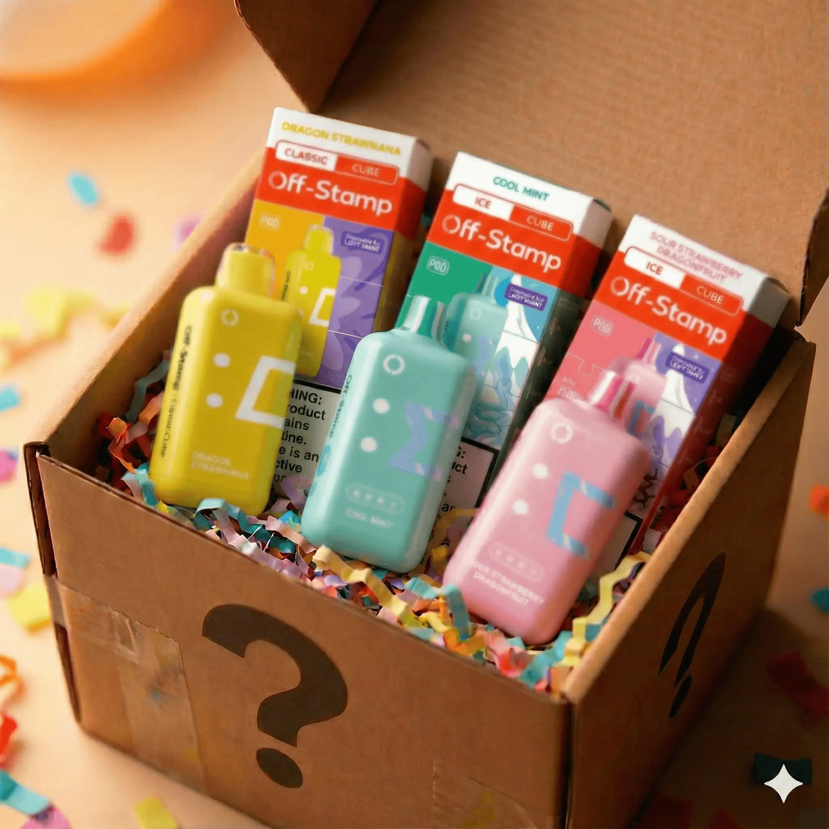 5 Pack OFF-STAMP X-Cube Pod Mystery Box