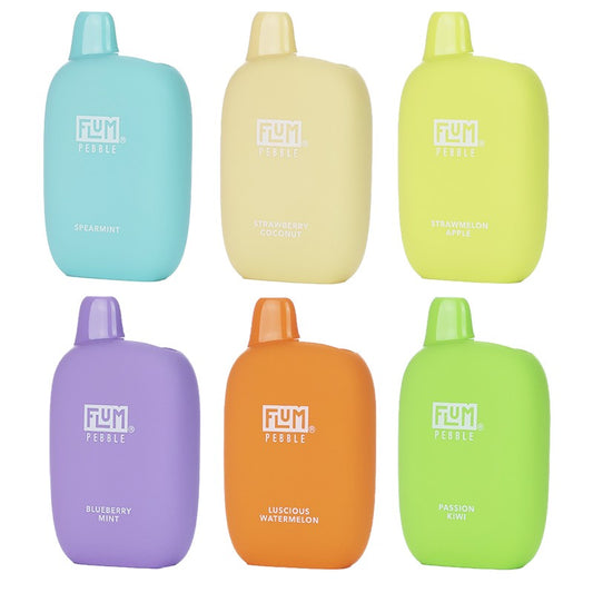 Flum Pebble 6000 Disposable Vape Salt Nic - User Friendly