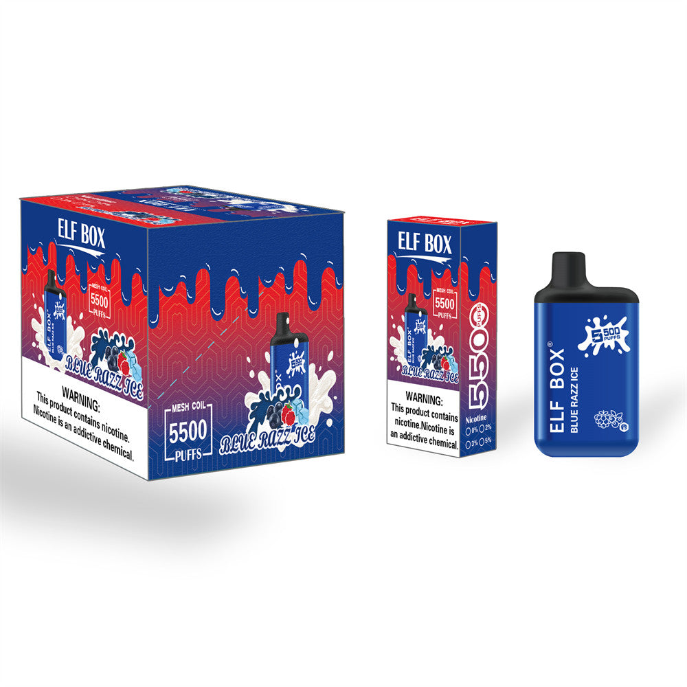 ELF BOX 5500 Puffs Disposable Vape Wholesale