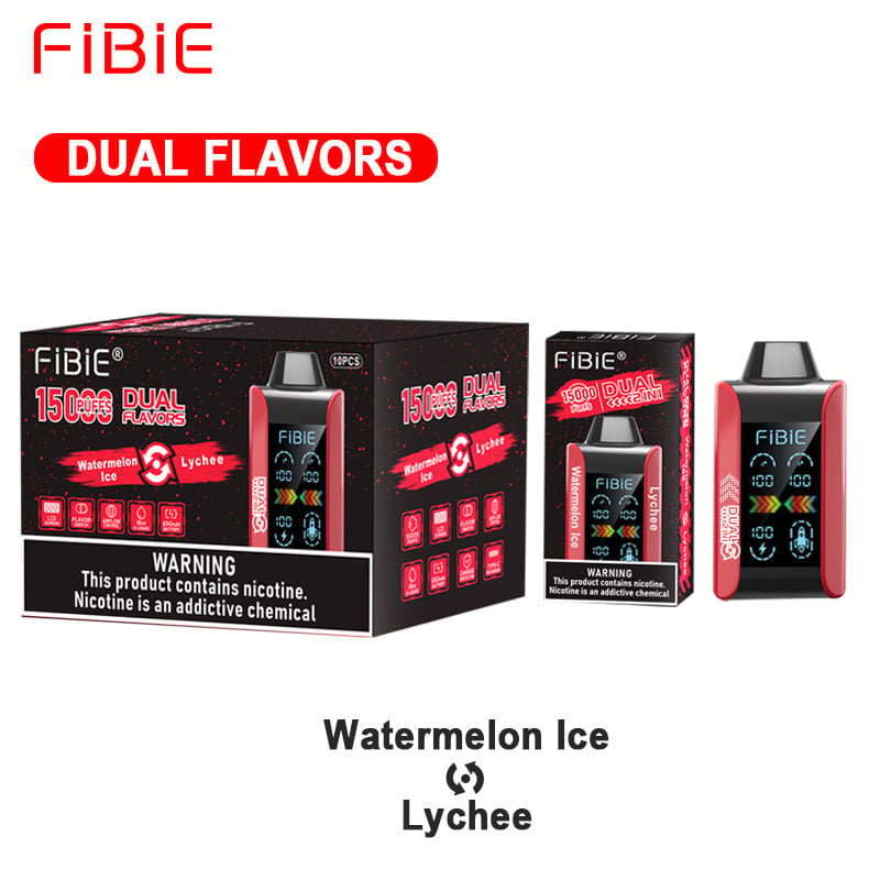 FIBIE 15000 Dual Flavors (Zwei Geschmacksrichtungen, über 100.000 positive Bewertungen) 