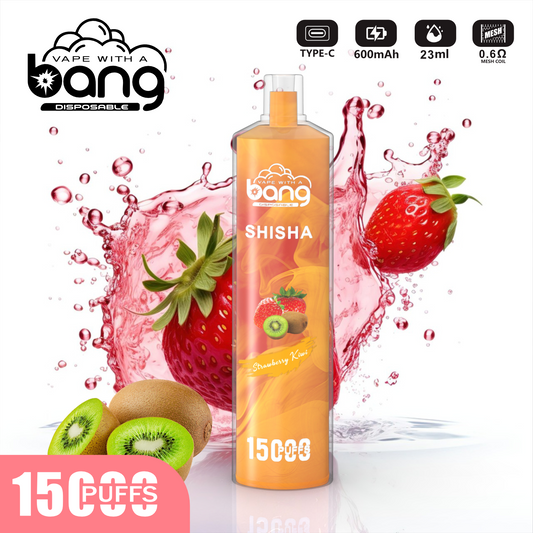 Bang King 15000 Puffs Vape 15K Disposable Vape Pen E Cigarette Prefilled 30ml 850mAh 18 Flavors