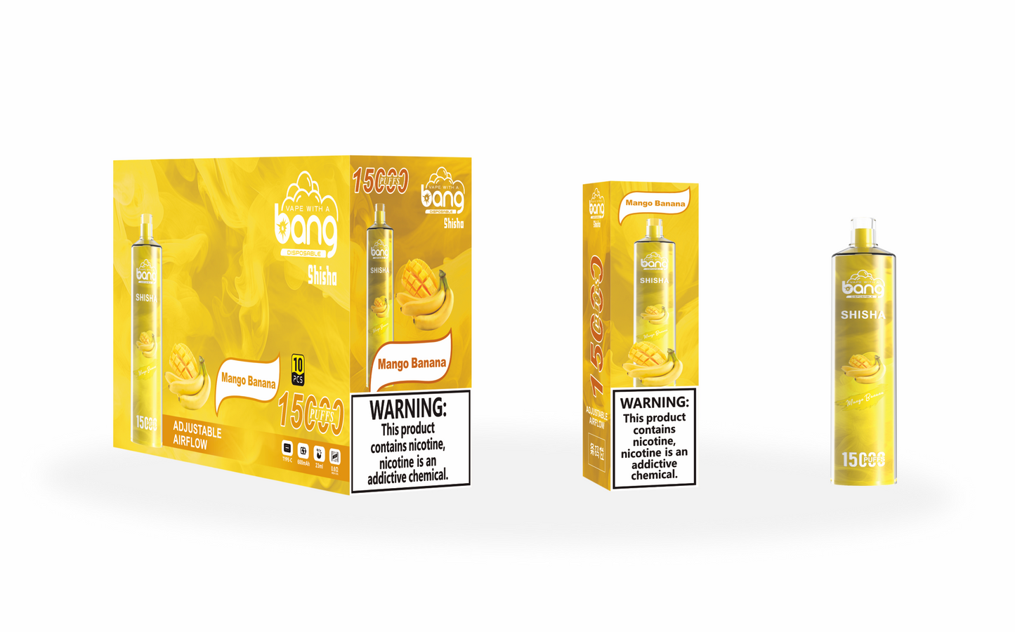 BangKing 12K Puffs Smart Full Screen Turn Ice Wholesale Disposable Vape Puff 12000k Prefilled Pod-850mAh Battery. Multiple Nicotine 12 Flavors