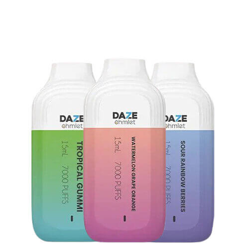 7 Daze Ohmlet Disposable Vape 7000 Puffs