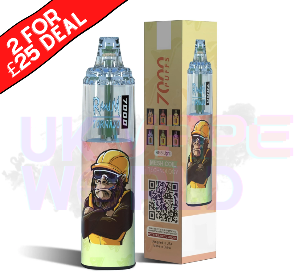 RandM Tornado 7000 7K Puff Bar Disposable