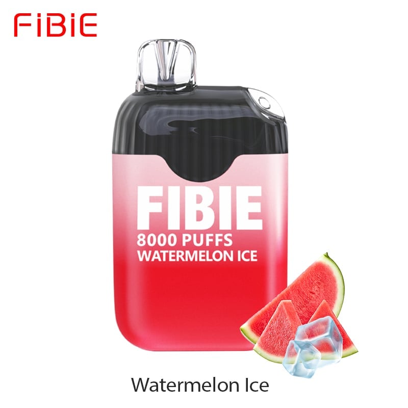A-Watermelon-Ice - FIBIE 8000 Puffs Einweg-E-Zigarette (8000 Züge) 