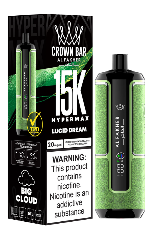 Space Dream Al Fakher HyperMax 15k Puff | 3 Stück für 26 £
