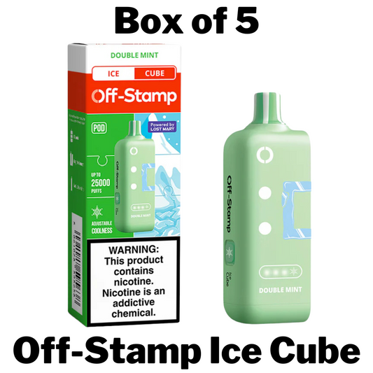 Off-Stamp Ice Cube Pod Box of 5