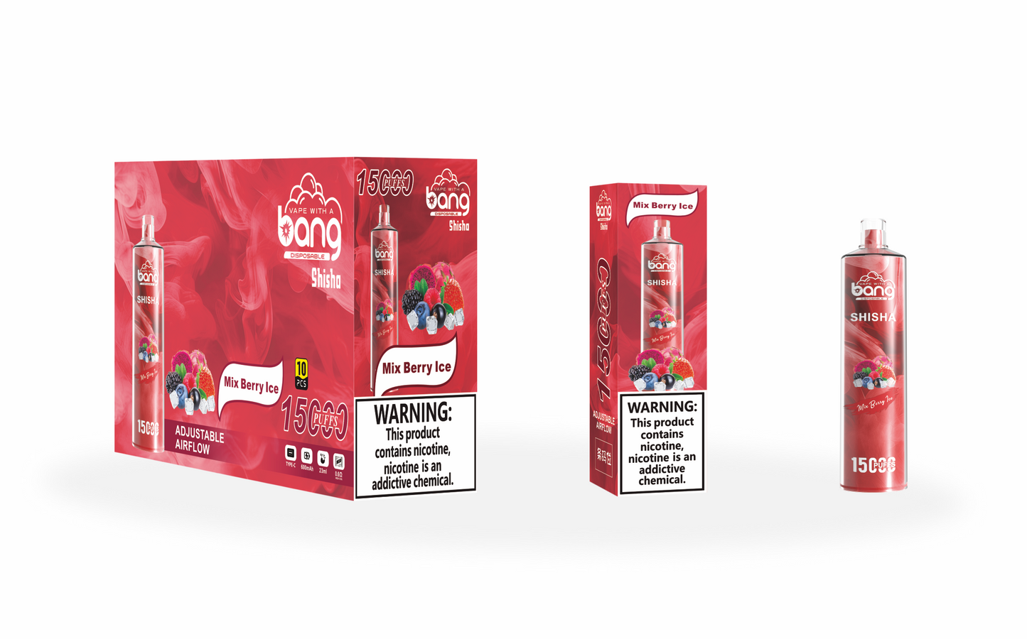 BangKing 12K Puffs Smart Full Screen Turn Ice Wholesale Disposable Vape Puff 12000k Prefilled Pod-850mAh Battery. Multiple Nicotine 12 Flavors