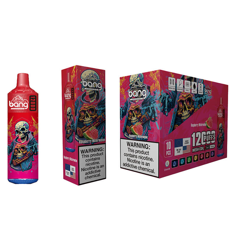 Bang disposable 12000 puff Disposable Vape 650 mAh  20 ML  20 Flavors