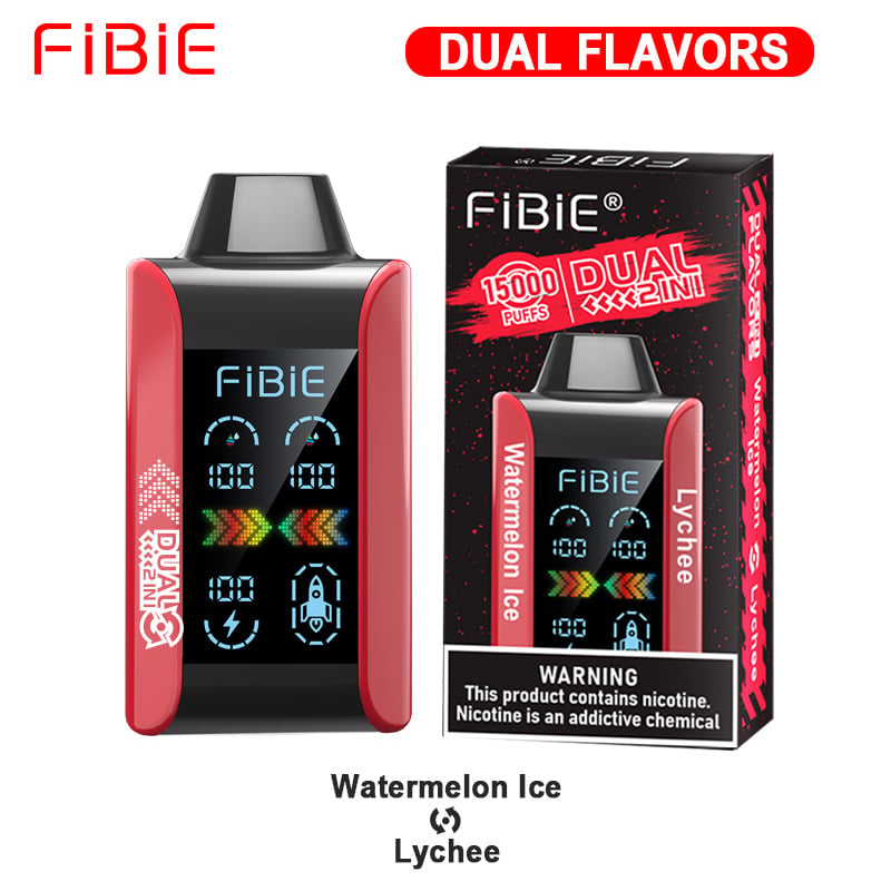 FIBIE 15000 Dual Flavors (Zwei Geschmacksrichtungen, über 100.000 positive Bewertungen) 