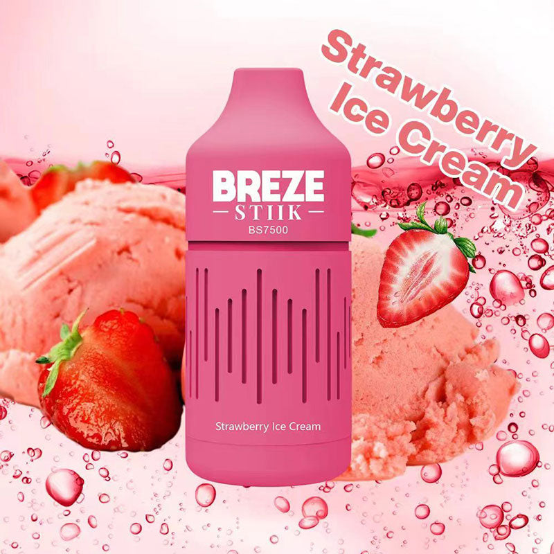 BREZE STIIK BS7500 Disposable Vape 7500 Puffs(20mg. 50mg)
