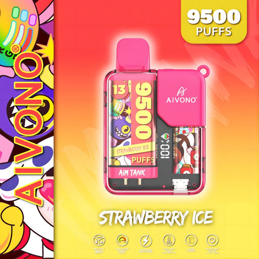 AIVONO AIM TANK 9500Puffs Disposable Vape Wholesale