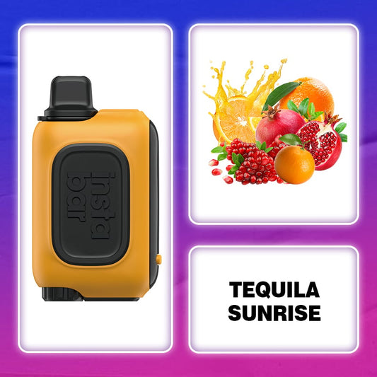 Tequila Sunrise &amp; INSTABAR WT15000 PUFFS 