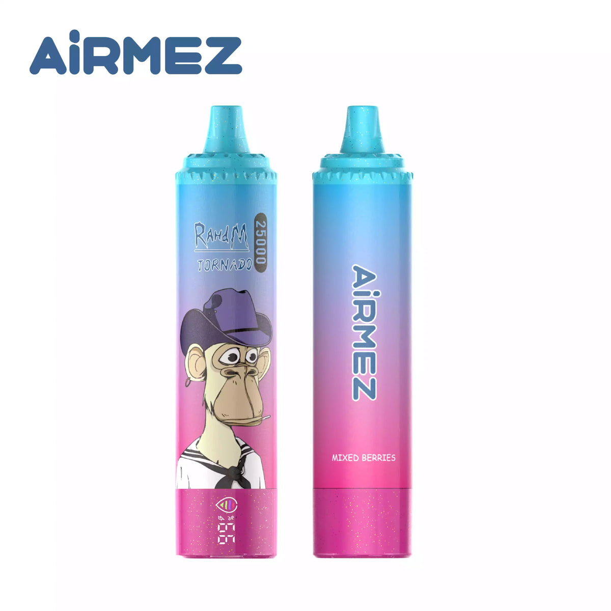 AIRMEZ 25K 25000 Puffs Disposable Vapes Wholesale Bulk Buy Smart Screen European Vape Warehouse NO MOQ