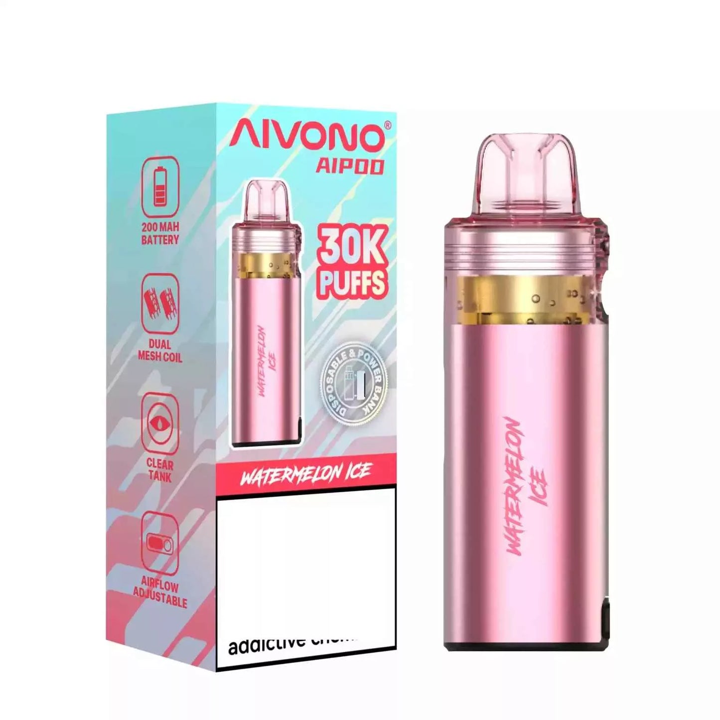 AIVONO AIM AIPOD 30K Top Refillable Vapes Wholesale