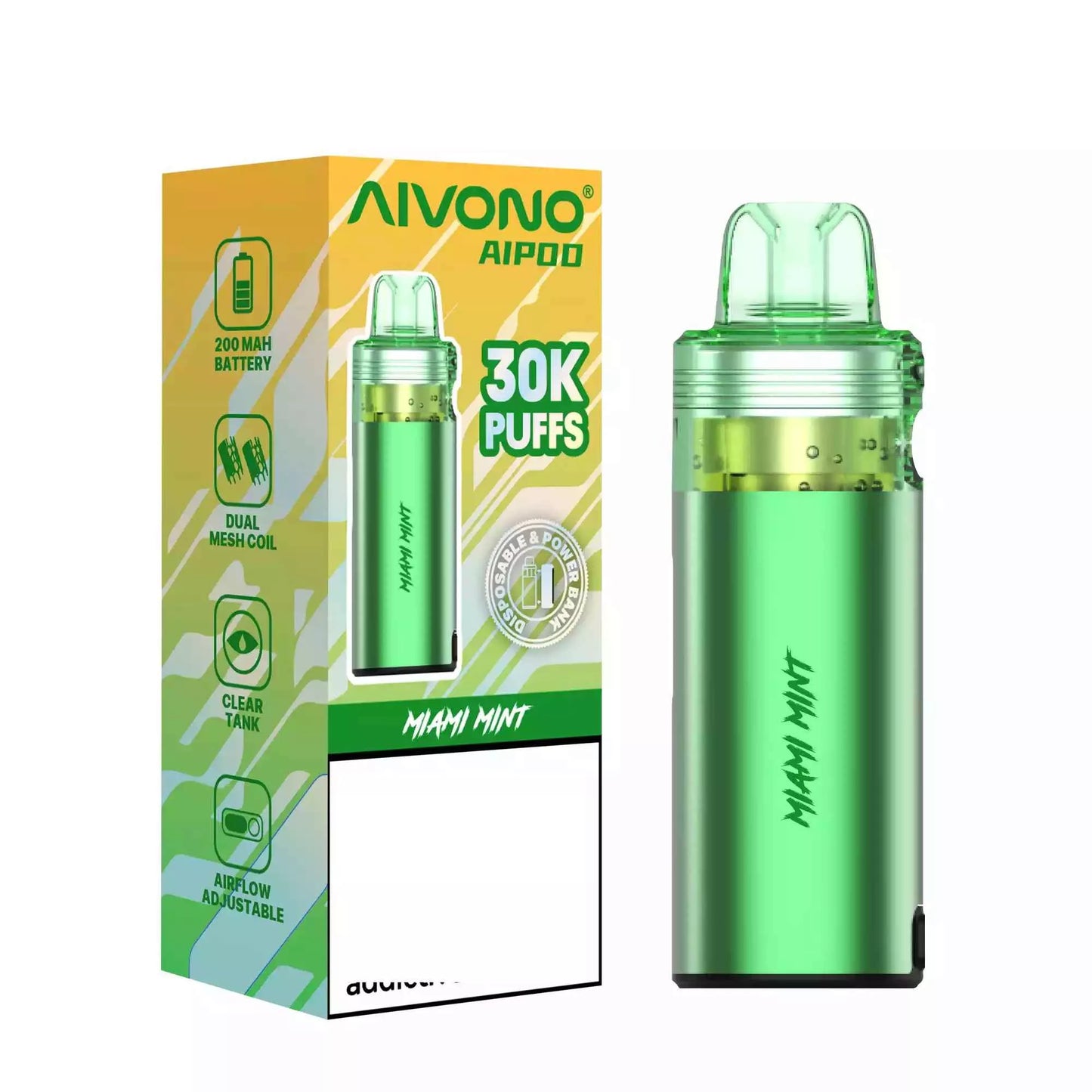AIVONO AIM AIPOD 30K Top Refillable Vapes Wholesale