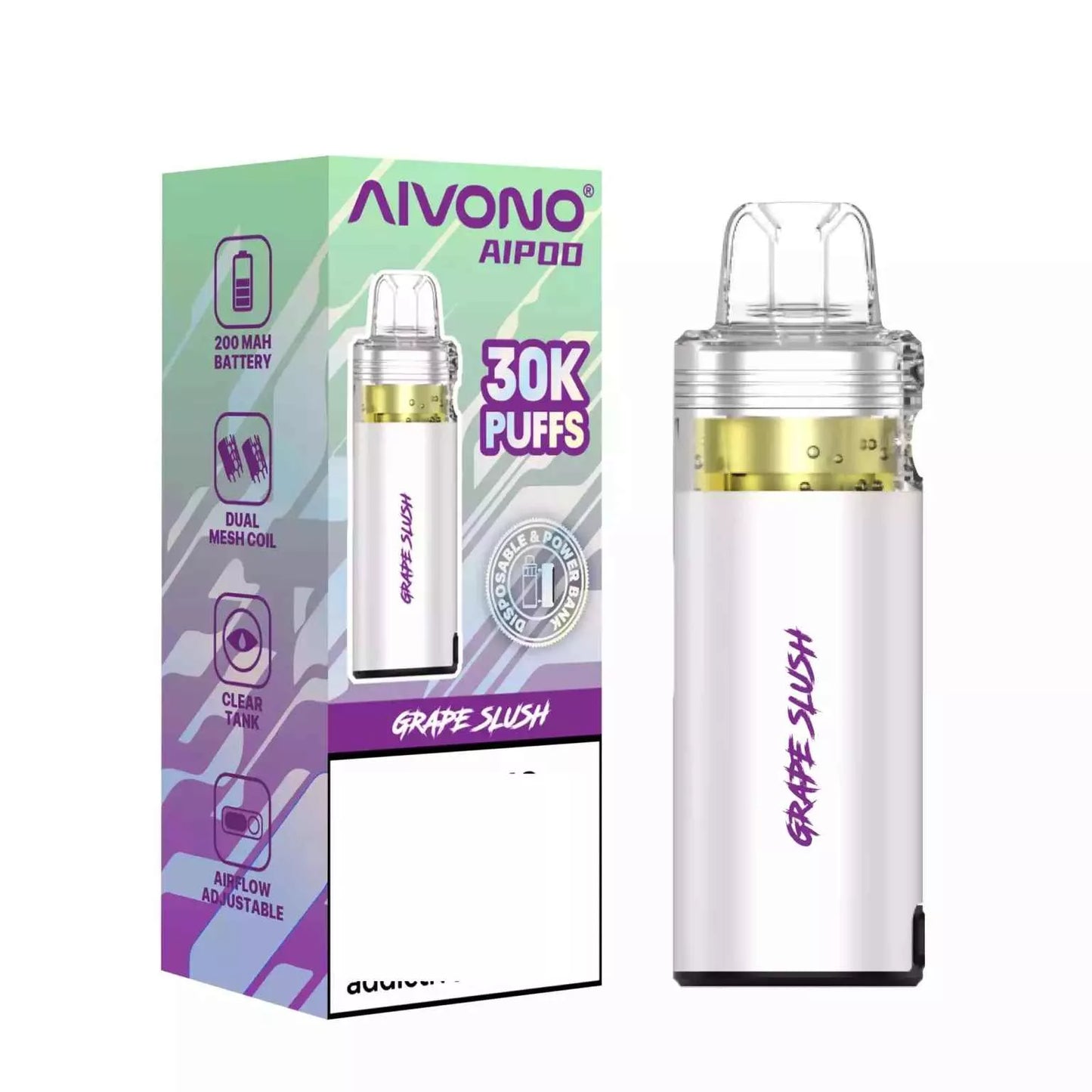 AIVONO AIM AIPOD 30K Top Refillable Vapes Wholesale