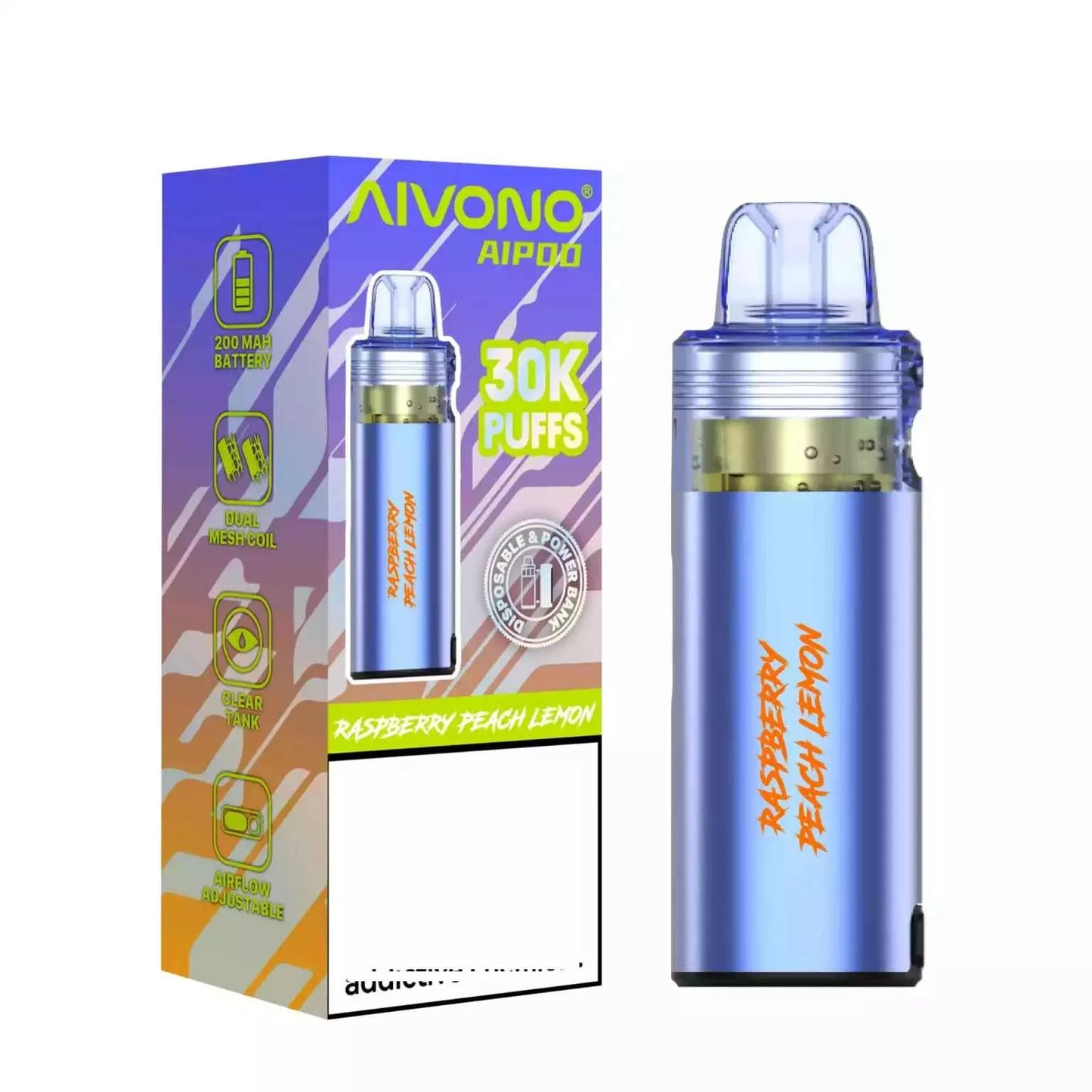 AIVONO AIM AIPOD 30K Top Refillable Vapes Wholesale