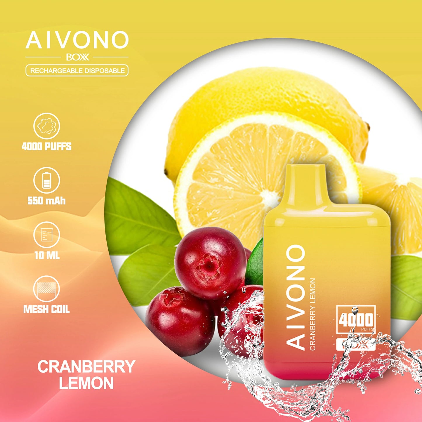 AIVONO AIM BOXX 4000 Puffs Bulk Buy Rechargeable Disposable Vapes Wholesale