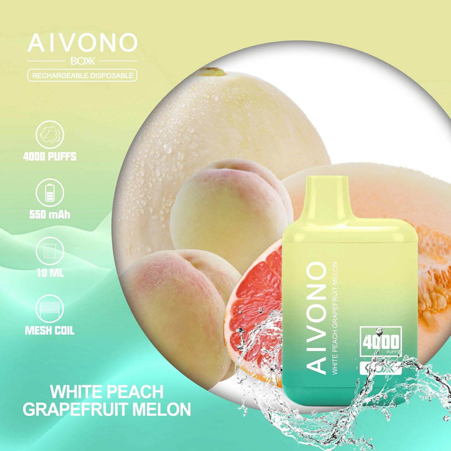 AIVONO AIM BOXX 4000 Puffs Bulk Buy Rechargeable Disposable Vapes Wholesale